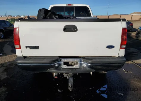 2001 Ford F350 Srw Super Duty из США, поврежденный, VIN 1FTSW31F31EA57700